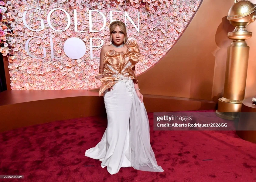 ส้มโอ-ธัญรัศม์ ร่วมเฉิดฉายเดินพรมแดงในงาน Golden Globe Awards ครั้งที่ 83 ณ นครลอสแอนเจลิส